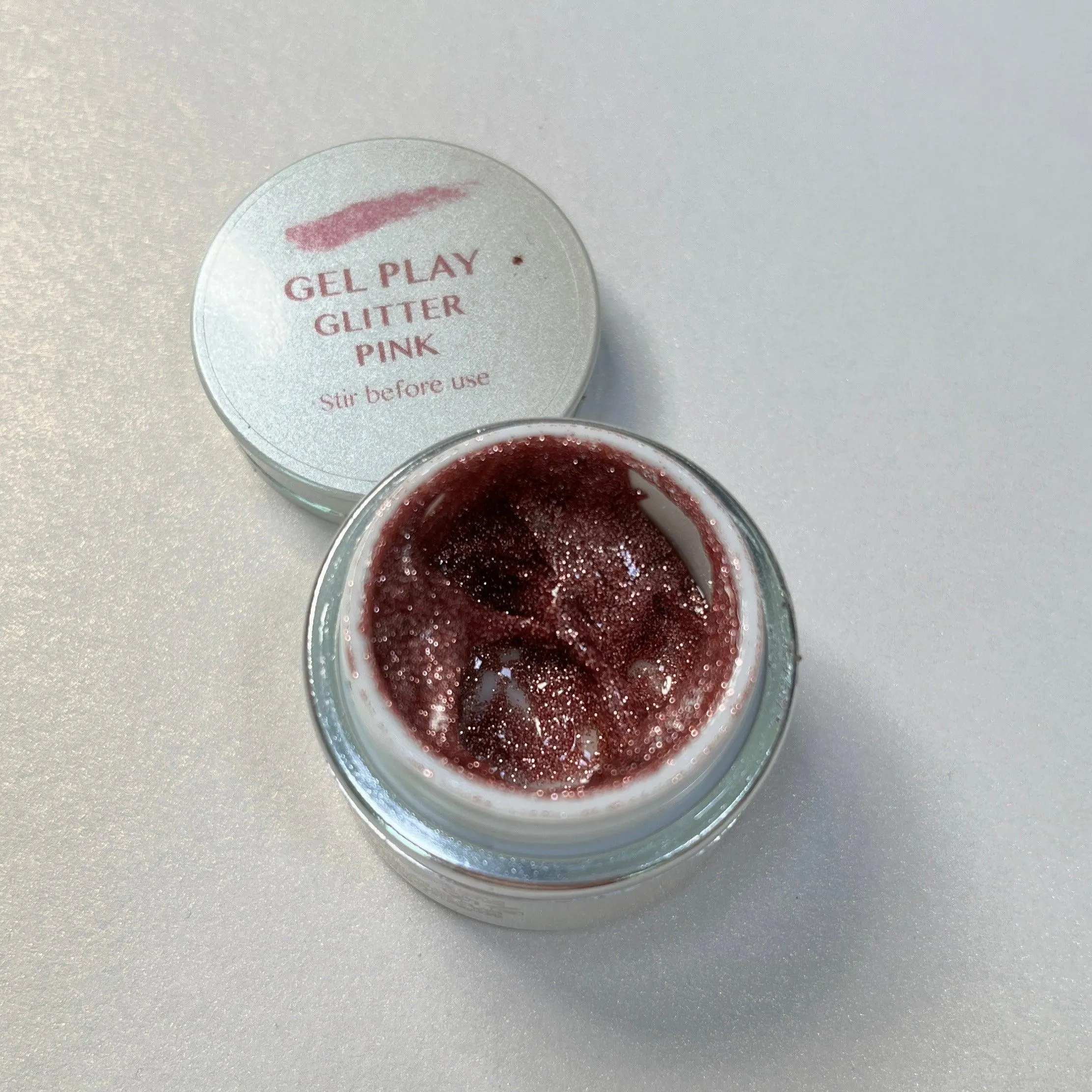 Akzentz Gel Play - Glitter Pink