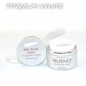 Akzentz Gel Play - Paint Titanium White
