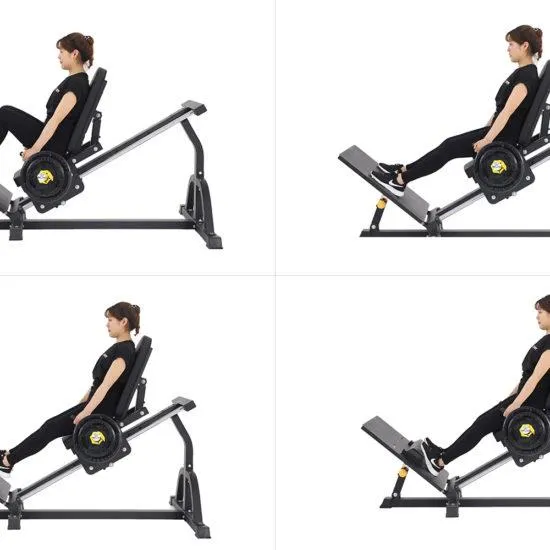 AL-6007 Compact Leg Sled Machine