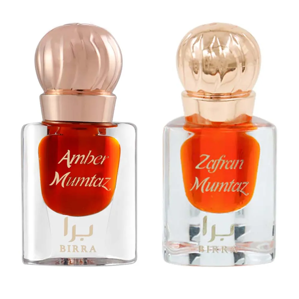 Amber Mumtaz & Zafran Mumtaz Pack Of 2 Attar By Birra