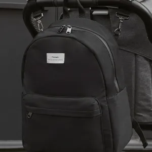 Ana Eco Baby Change Backpack   Quilted Change Mat (Black)