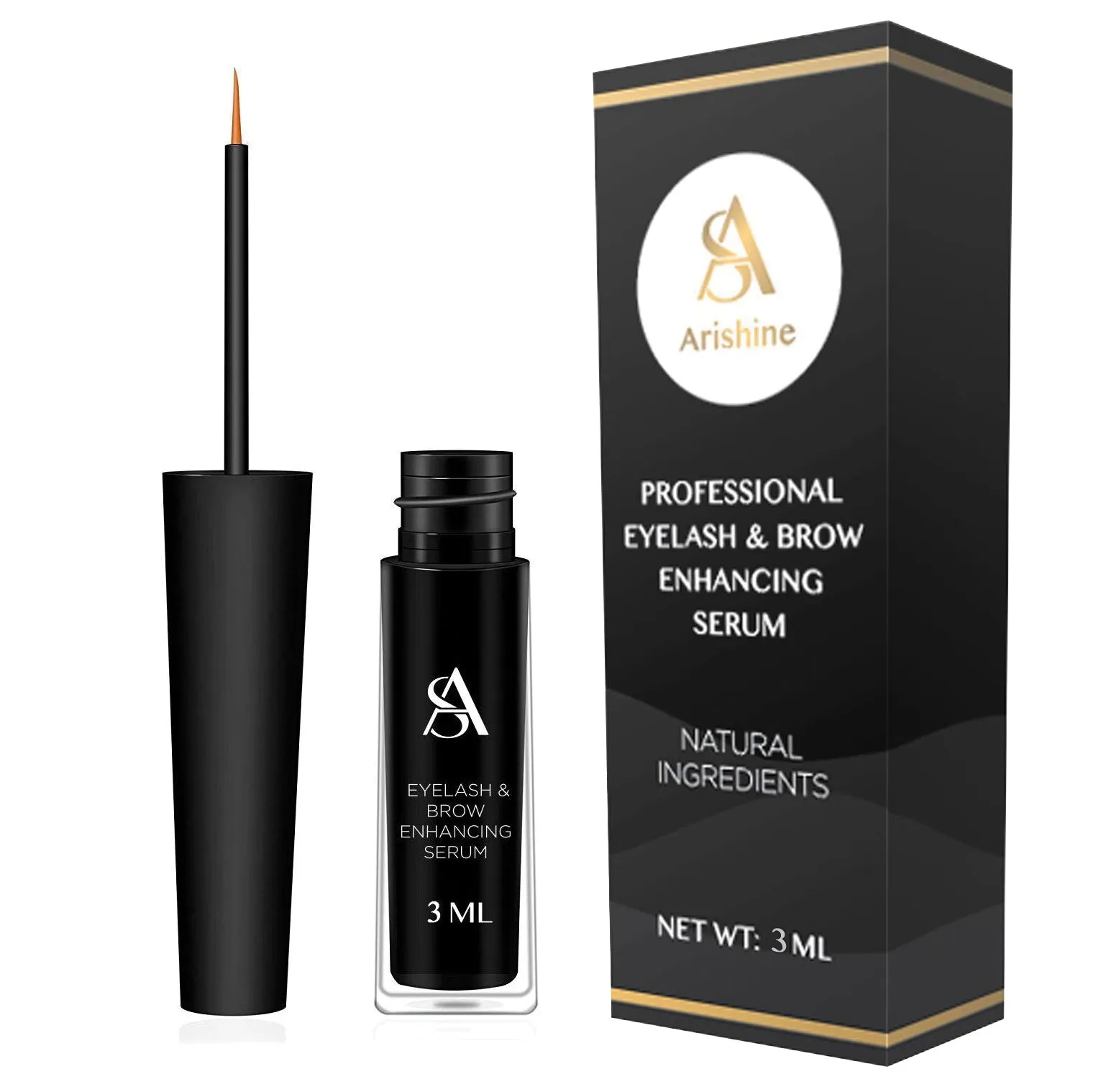 Arishine Professional Eyelash & Brow Enhancing Serum (3 ml)