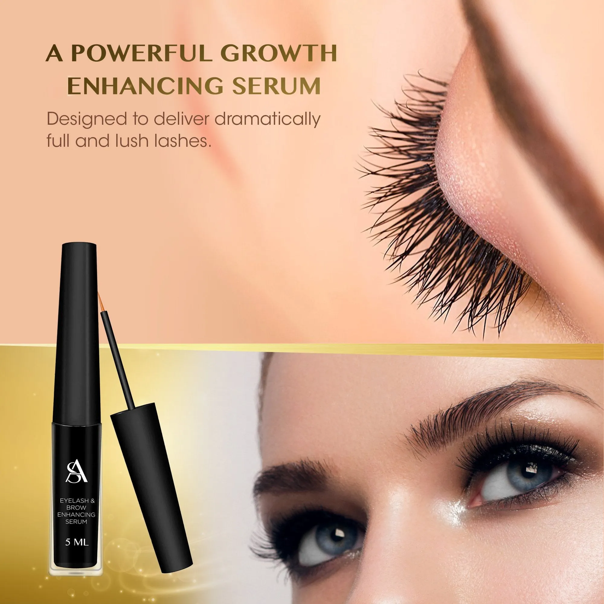Arishine Professional Eyelash & Brow Enhancing Serum (3 ml)