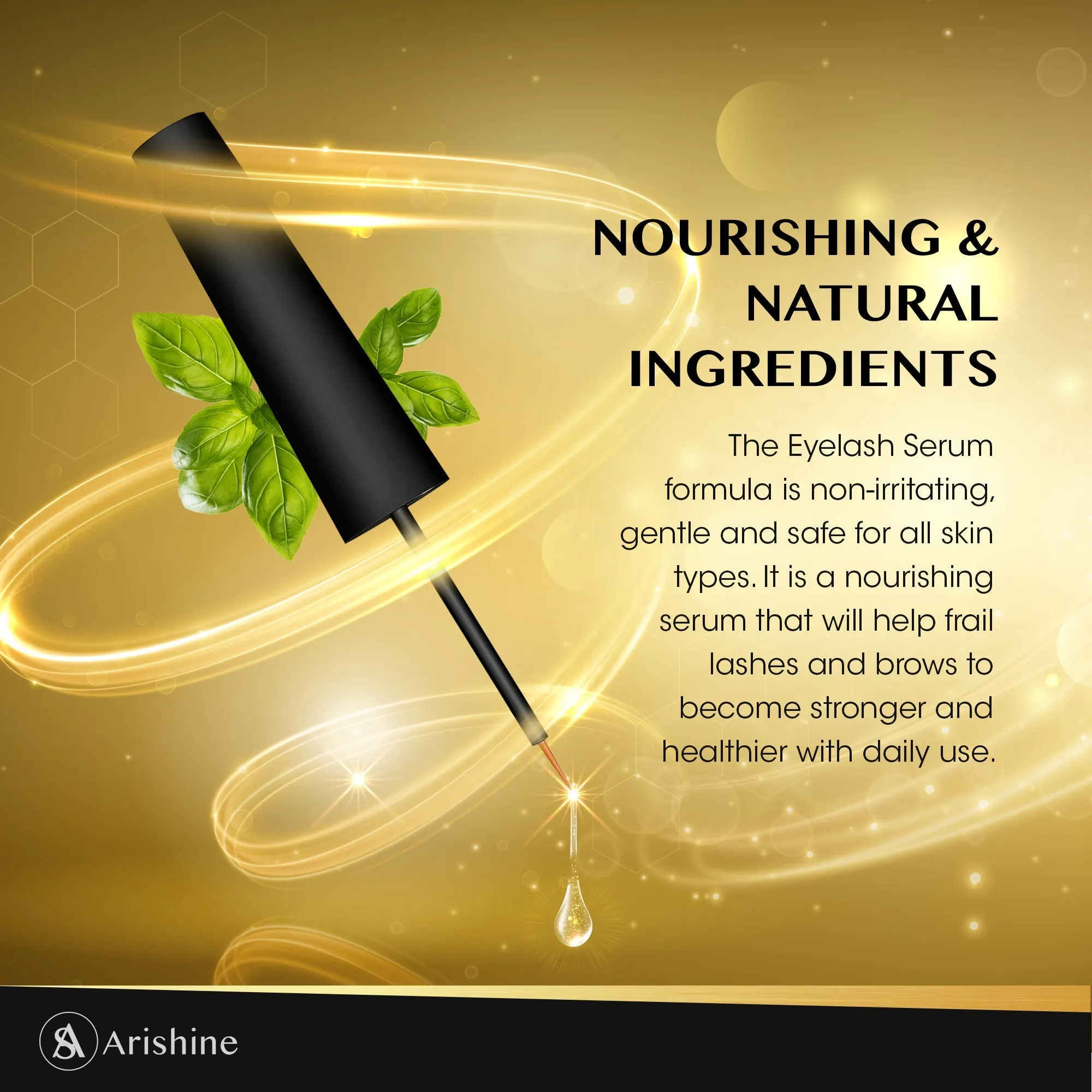 Arishine Professional Eyelash & Brow Enhancing Serum (3 ml)