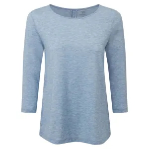 Asha 3/4 Sleeve Top - Tilicho Blue