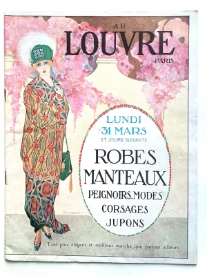 Au Louvre Paris / Lundi 31 mars / Robes Manteaux Peignoirs, Modes, Corsages, Jupons