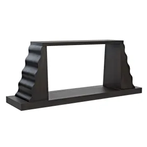 Aurora Console, Ebony Walnut