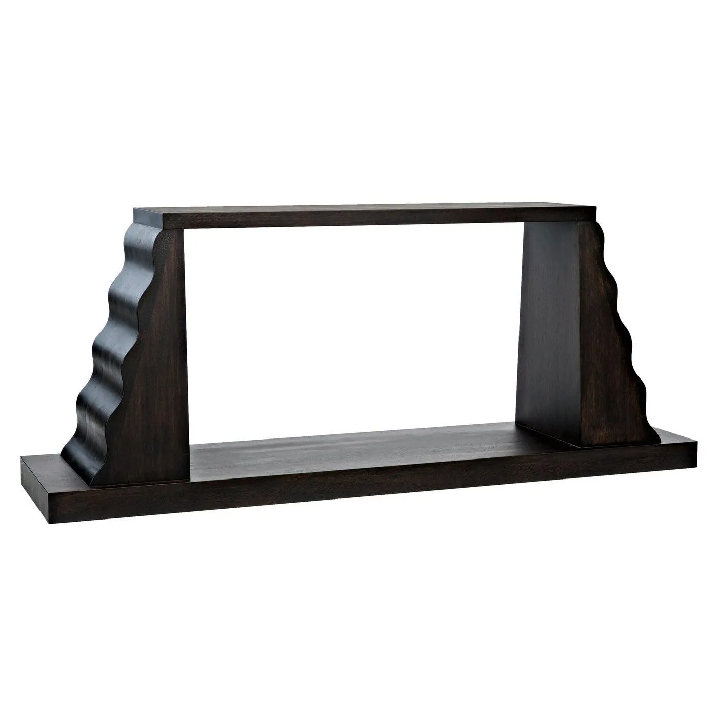 Aurora Console, Ebony Walnut