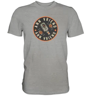 AV / Premium Unisex Tshirt with Microphone Logo