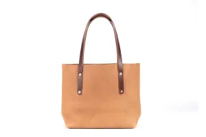 AVERY LEATHER TOTE BAG - MEDIUM - TAN