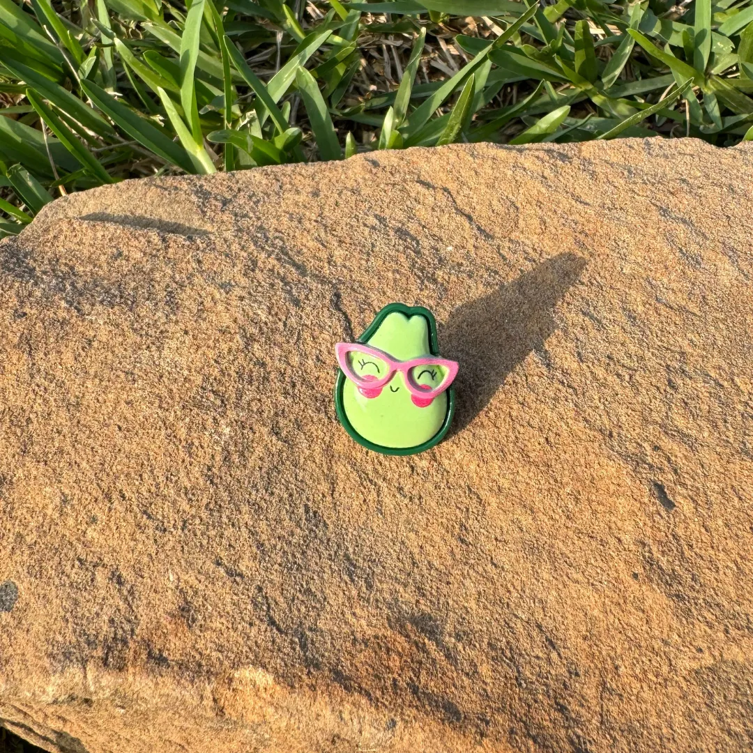 Avocado Adornments Novelty Avocado Pin Brooch