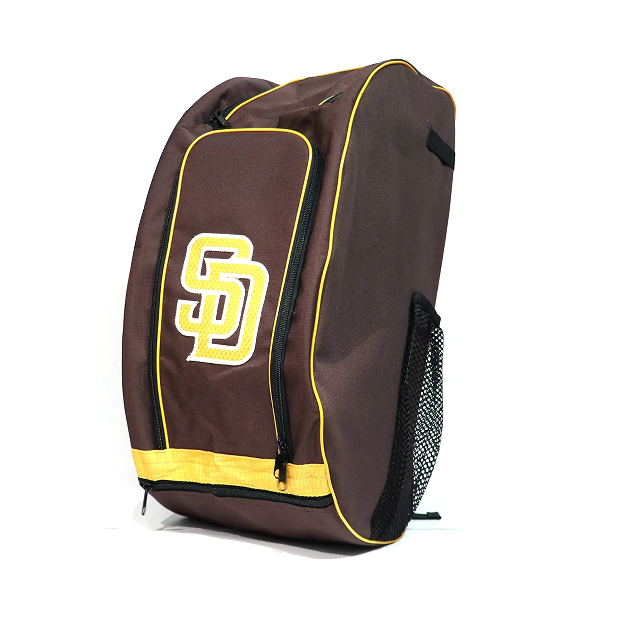 Back Pack Beisbol Softbol BS Padres Café Amarillo Adulto