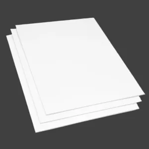 Backing White Paper Board Sheet Pack Of 100