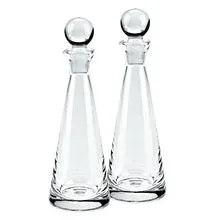 Badash Crystal Cruet Set 2pc.