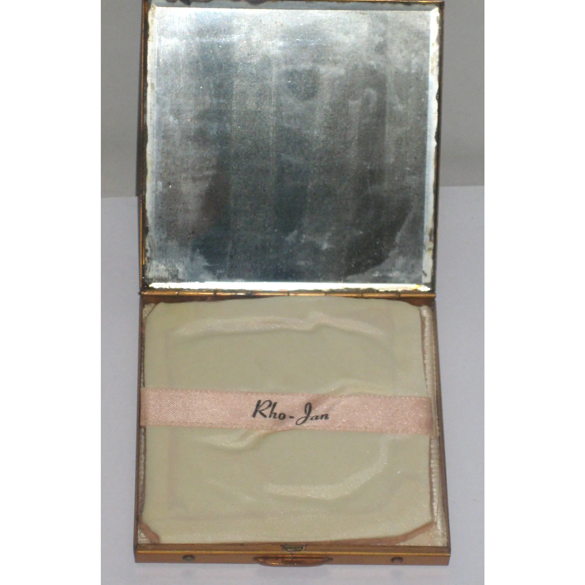 Bakelite Mirrored Compact By Rho-Jan