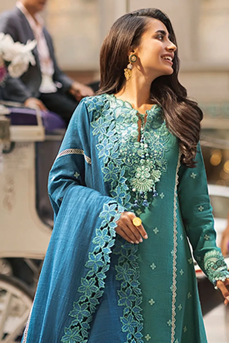 BALTIC | Mushq Broadway Winter Edit’21 | Unstitched Embroidered Khaddar Suits
