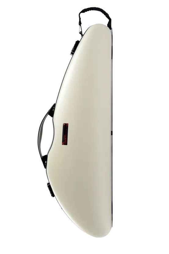 BAM Hightech Slim Violin Case Pearl White 4/4