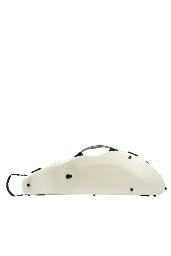 BAM Hightech Slim Violin Case Pearl White 4/4