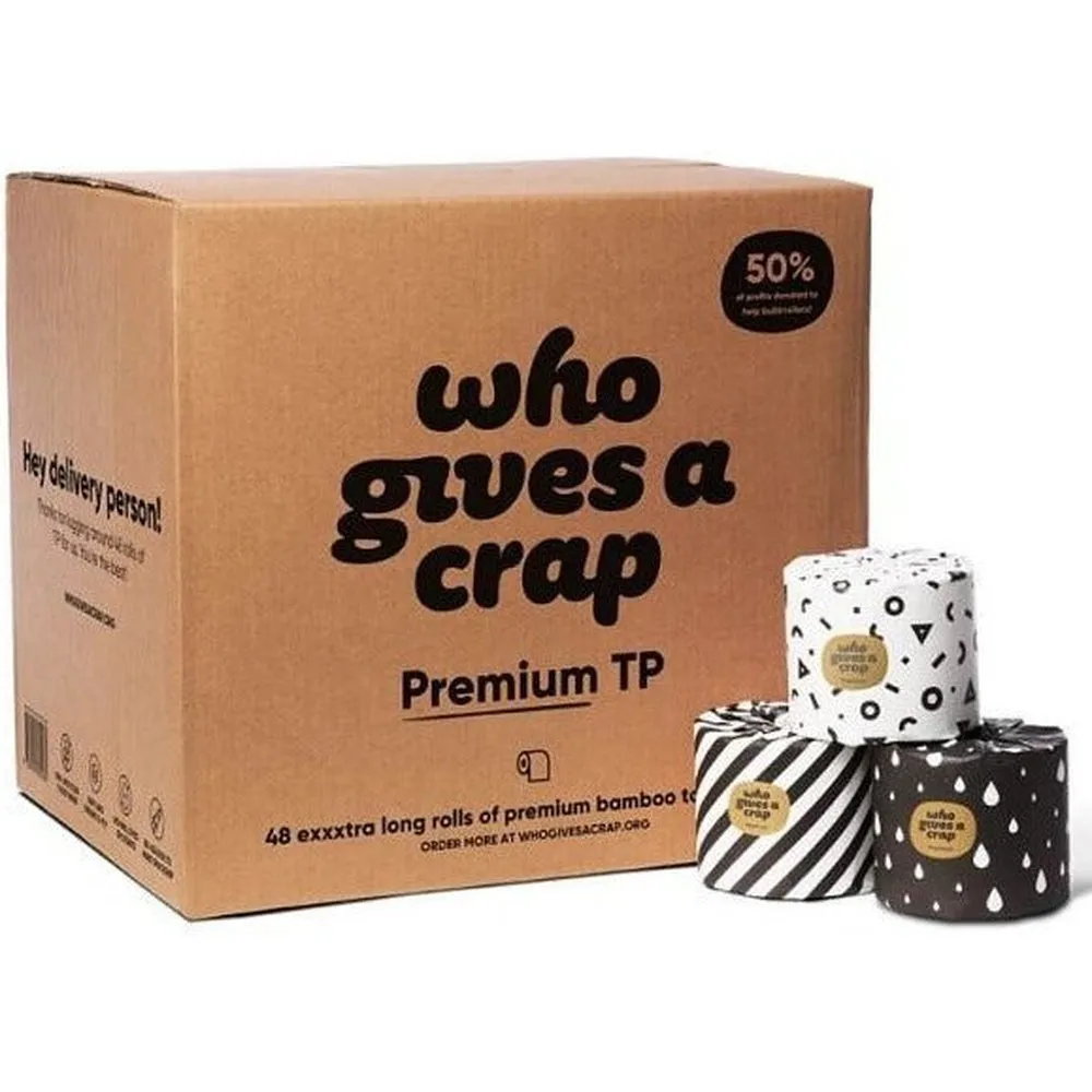Bamboo Toilet Paper Premium
