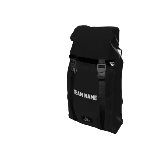 Basketball Dual Strap Black Dual Strap Backpack. (x 12)