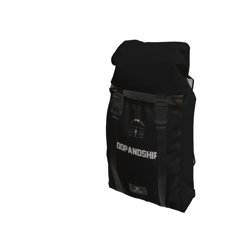 Basketball Dual Strap Black Dual Strap Backpack. (x 48)