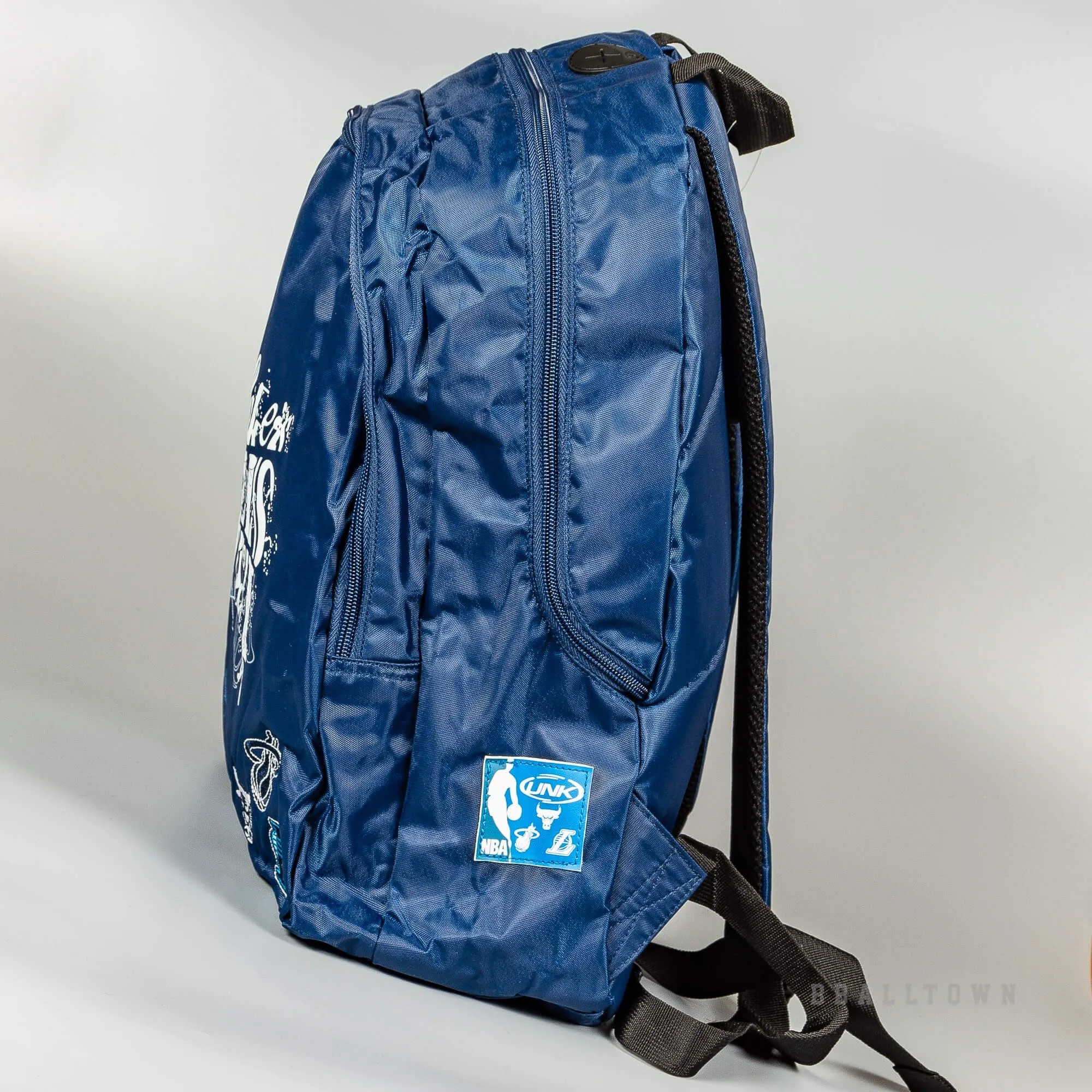 Batoh ABI NBA Backpack outline tmavomodrý