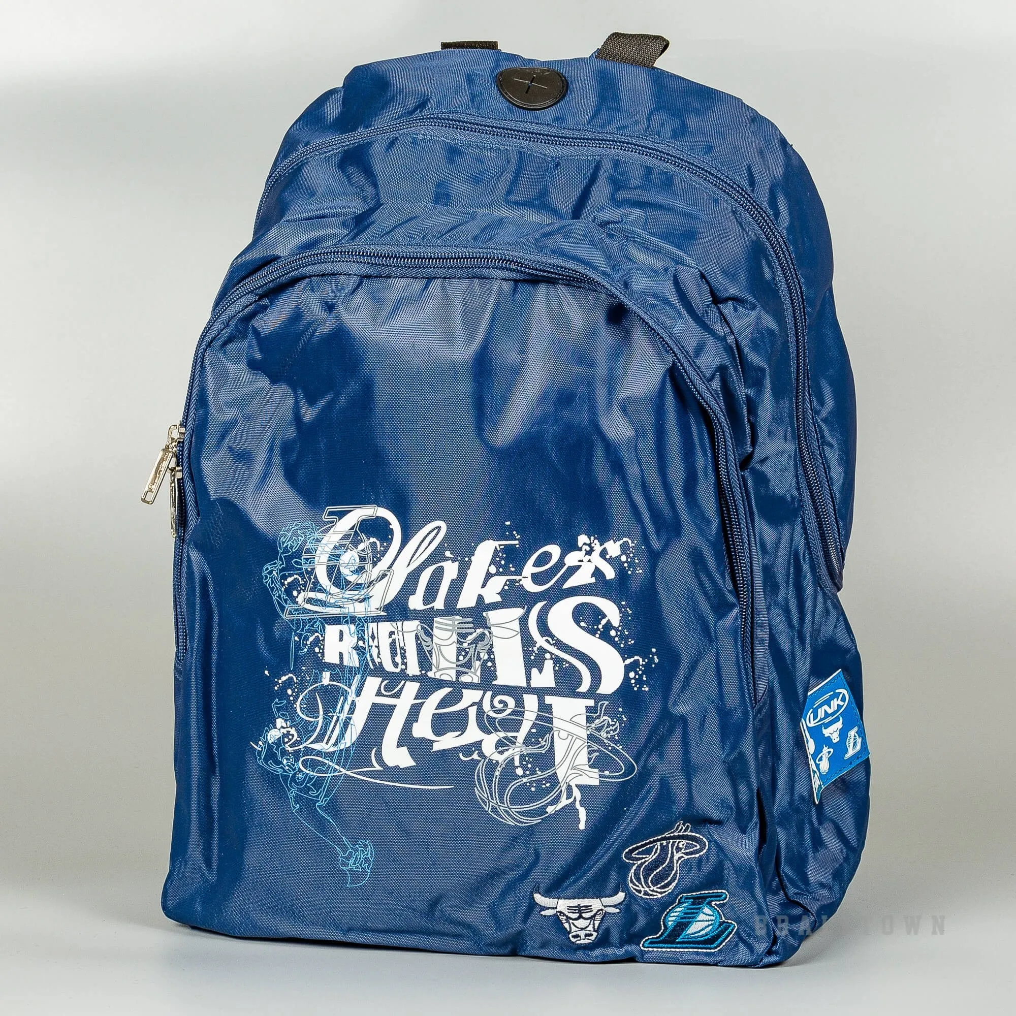 Batoh ABI NBA Backpack outline tmavomodrý