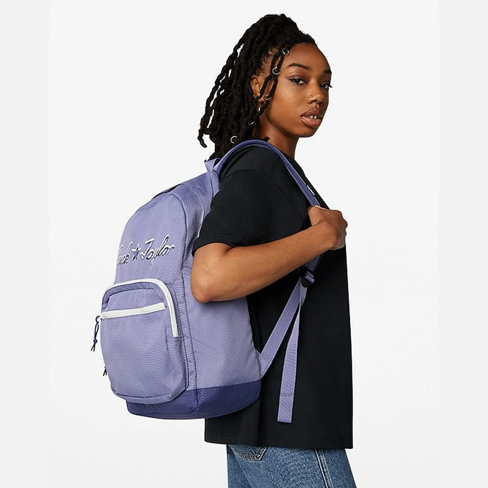 Batoh Converse Go 2 Backpack Large Logo fialový