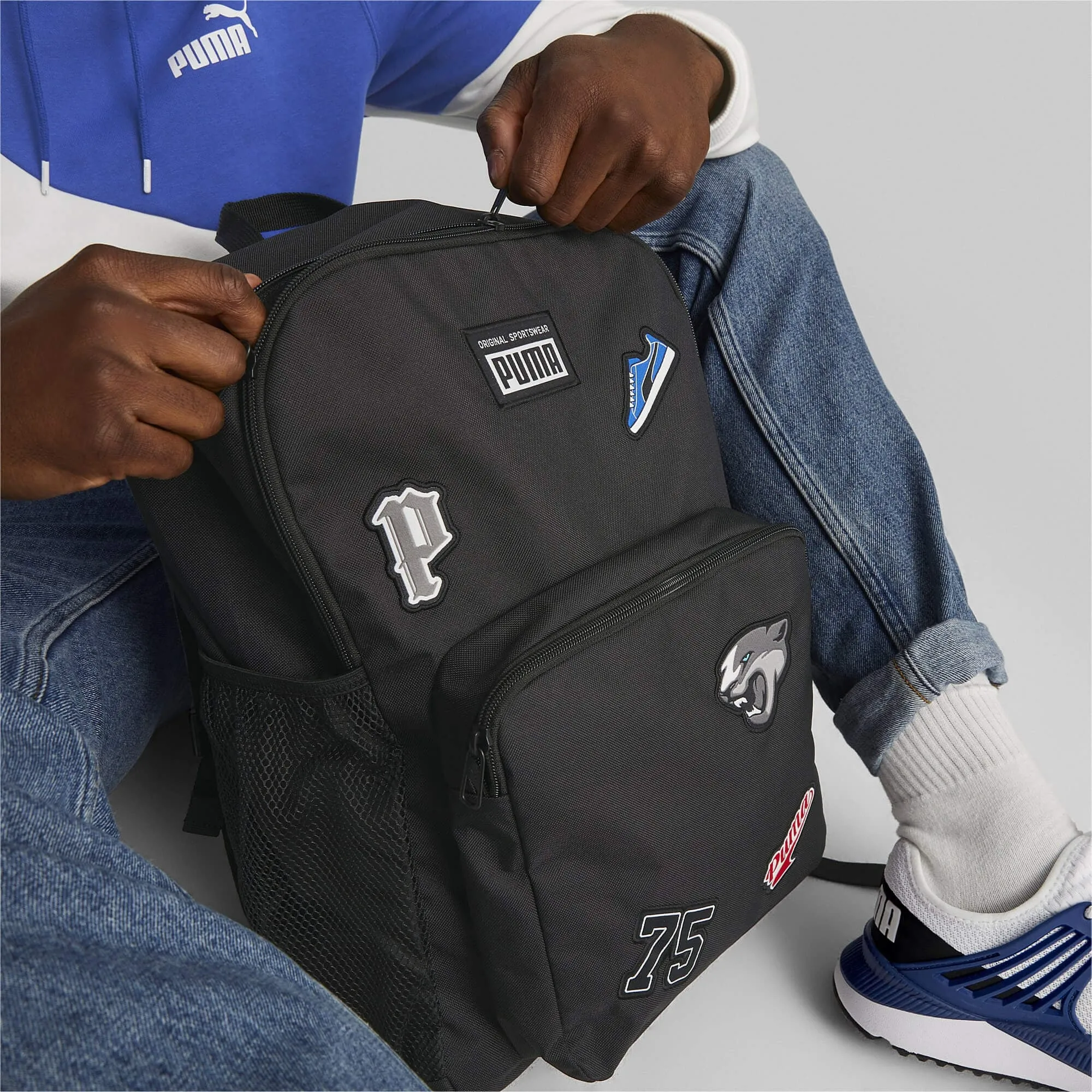 Batoh Puma Patch Backpack (32x13x42 cm) čierny