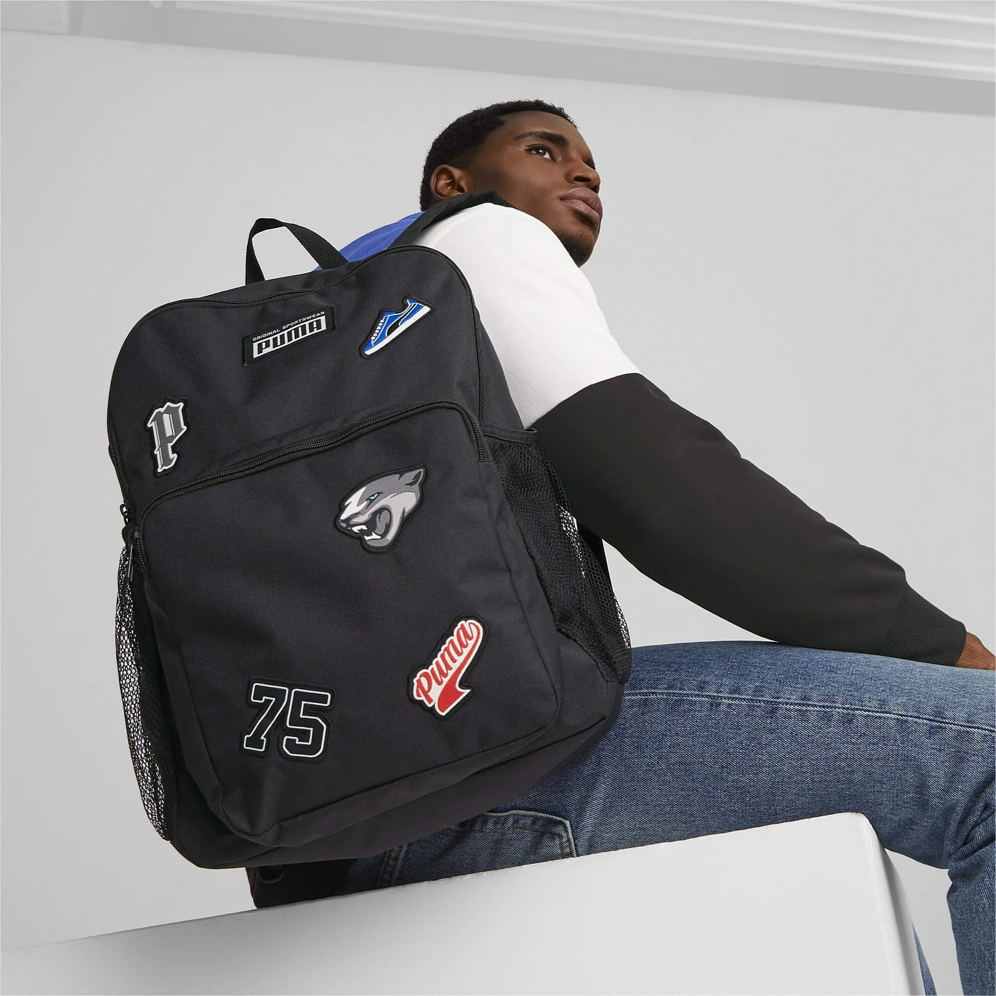 Batoh Puma Patch Backpack (32x13x42 cm) čierny