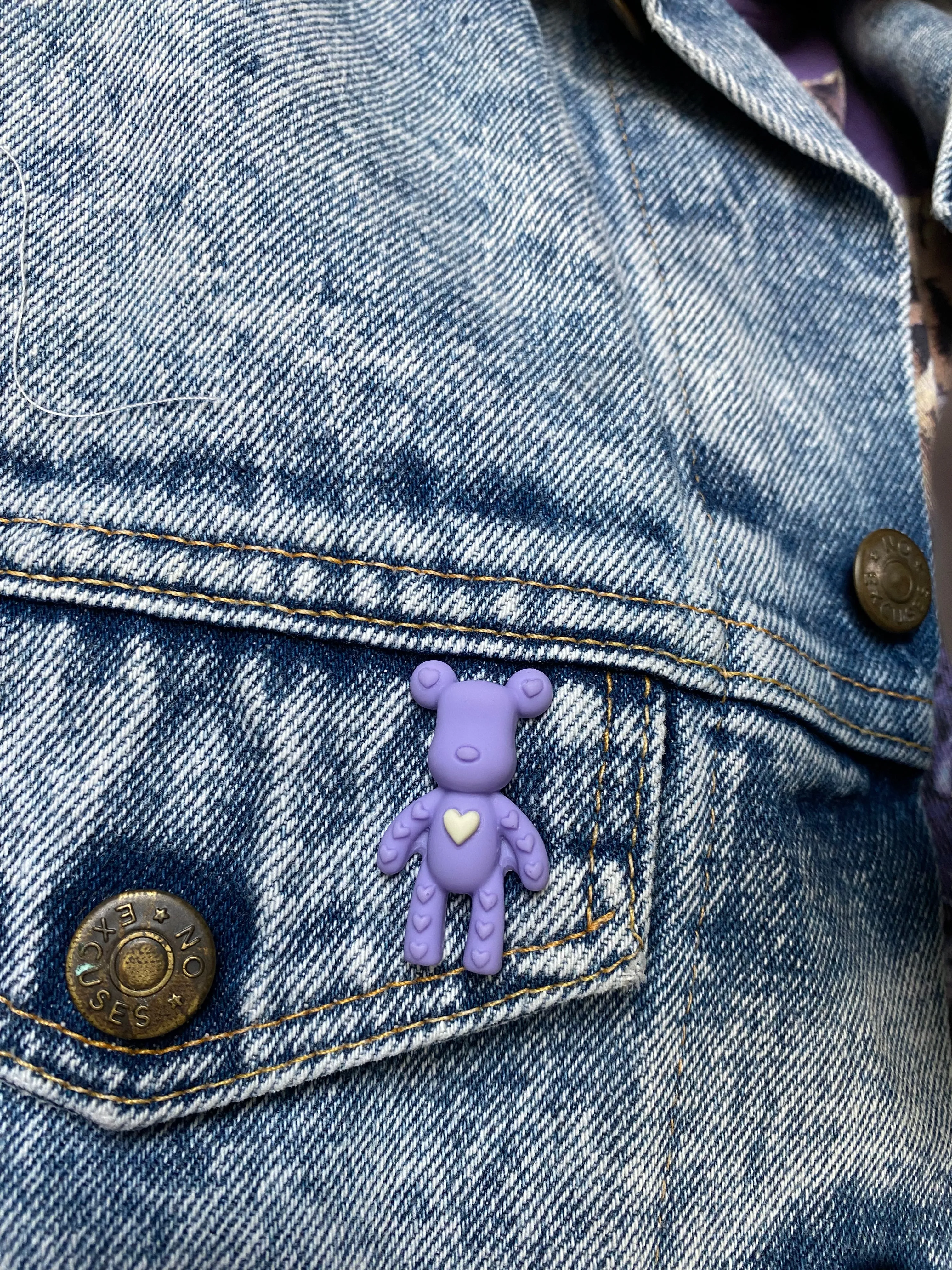 Bear Brick Pin Gift