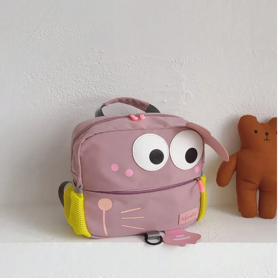 Big Eyes Cat Emoji Pattern  Backpack