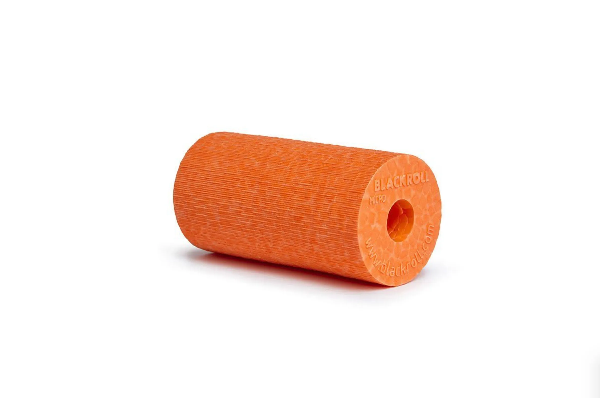 BLACKROLL - Micro Foam Roller, Small Deep Tissue Massage Tool for Feet, Hands, and Arms, Use for Travel and Plantar Fasciitis Relief, Use for Exercise and Muscle Recovery, 6cm (2.3") x 3cm (1.2")