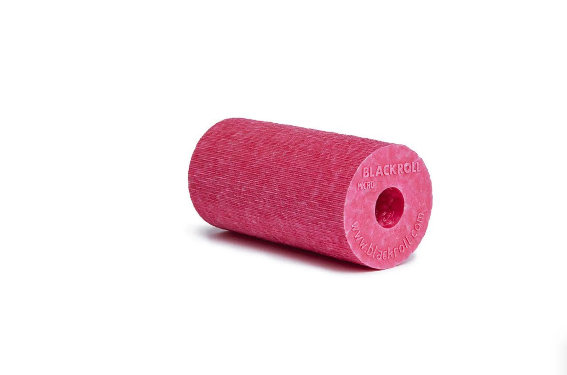 BLACKROLL - Micro Foam Roller, Small Deep Tissue Massage Tool for Feet, Hands, and Arms, Use for Travel and Plantar Fasciitis Relief, Use for Exercise and Muscle Recovery, 6cm (2.3") x 3cm (1.2")