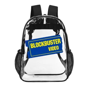 Blockbuster Transparent Backpack 17 Inch