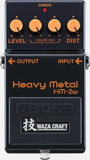 Boss HM-2W Heavy Metal WAZA CRAFT Compact Pedal