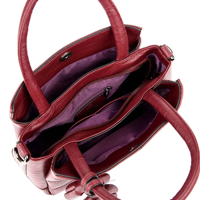 Bucket / Crossbody Bag  <br>Genuine-Leather