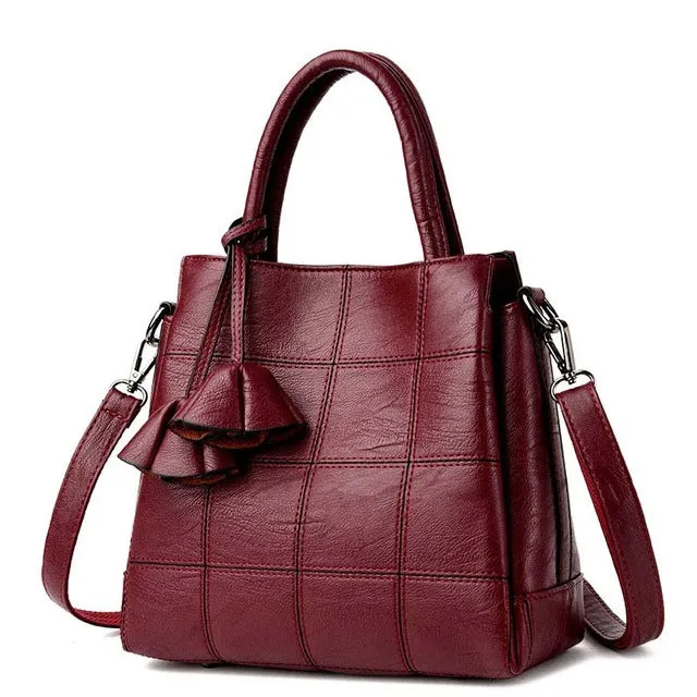 Bucket / Crossbody Bag  <br>Genuine-Leather