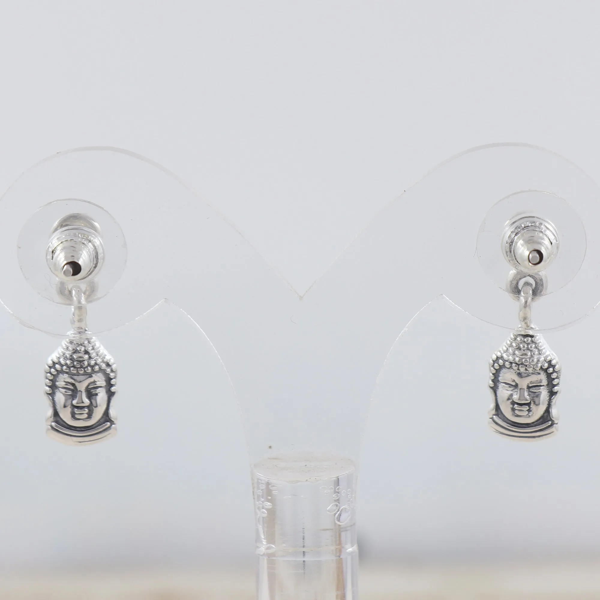 Buddha Designer Plain Stud Earrings
