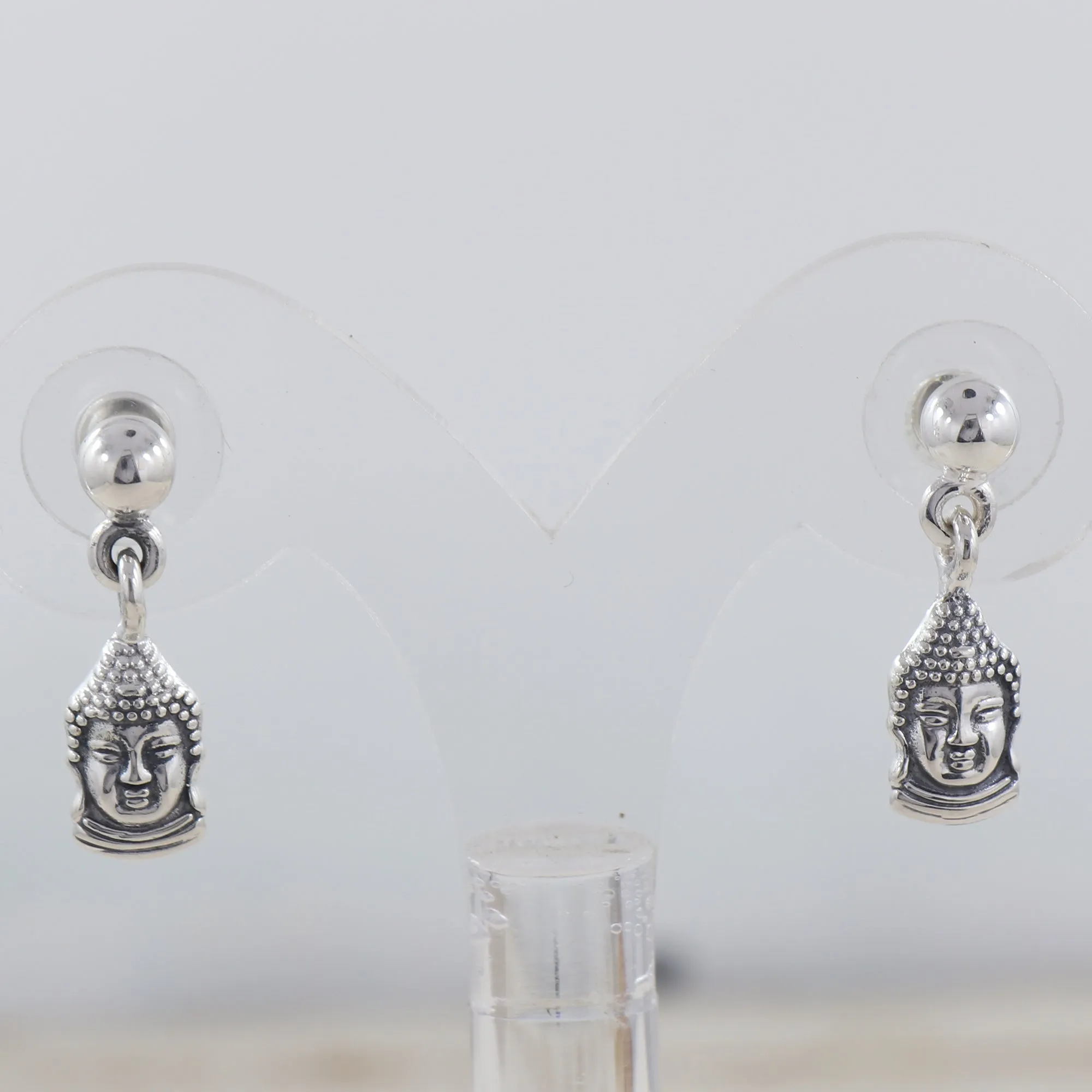 Buddha Designer Plain Stud Earrings