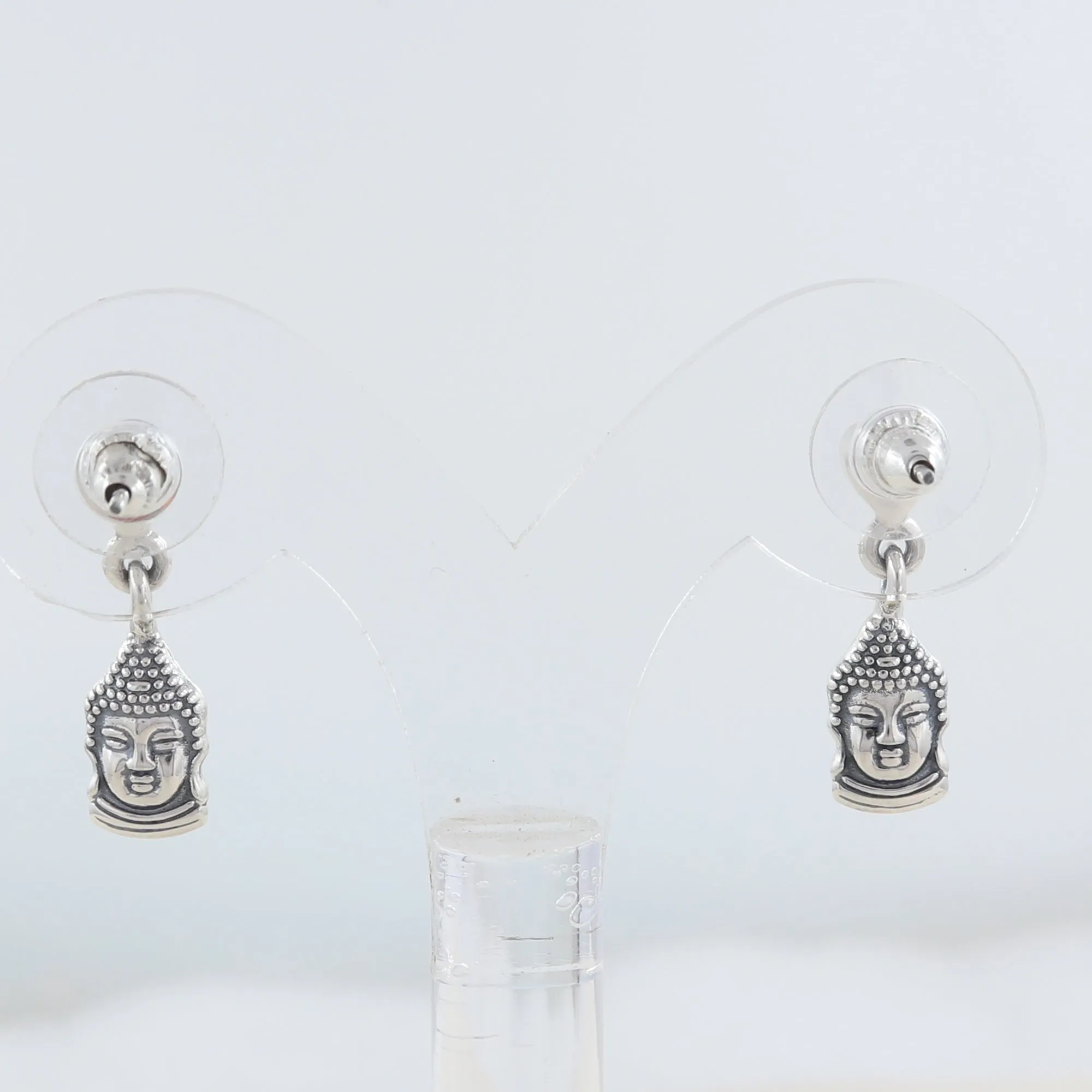 Buddha Designer Plain Stud Earrings