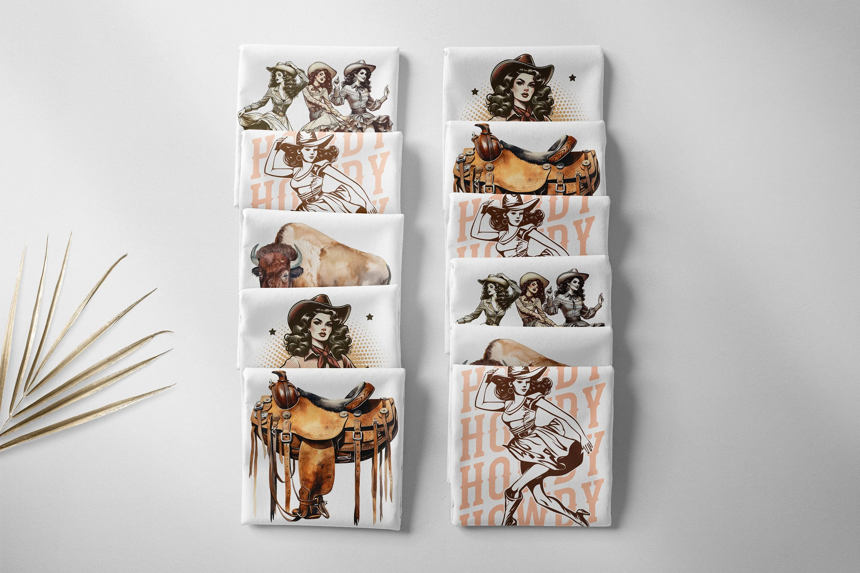 Buffalo Tea Towel, Rustic Watercolor Western Design for Stylish Cooking, Perfect Gift for Cowgirl Lovers | Wild West Chic Collection