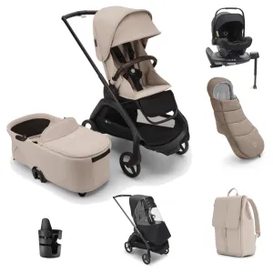 Bugaboo Dragonfly Pushchair Ultimate Bundle - Dune Taupe