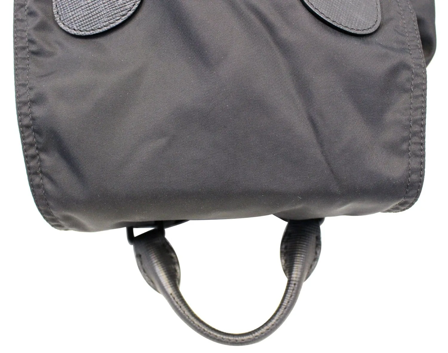BURBERRY Black Technical Nylon Medium Rucksack Backpack Bag