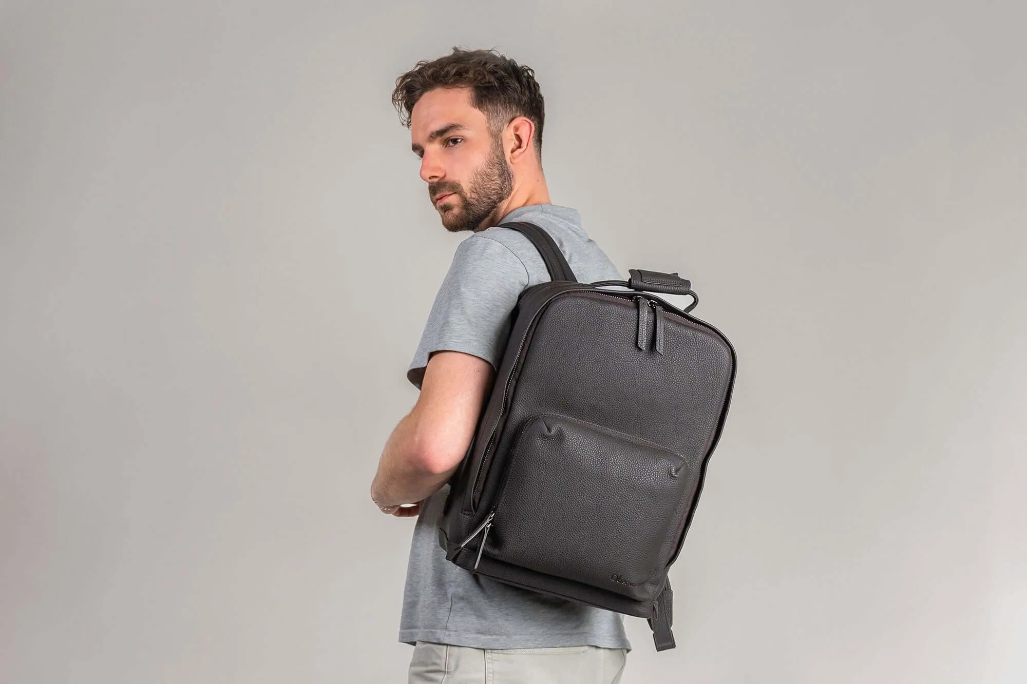 Business Backpack 15"/16" Casual dunkelbraun