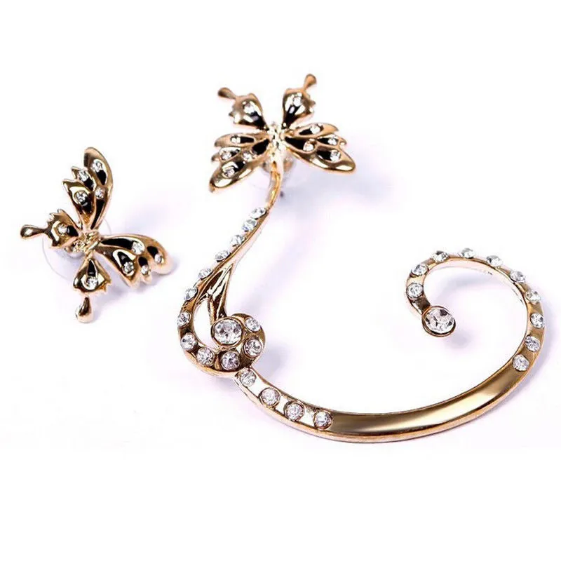 Butterfly Clip Earrings