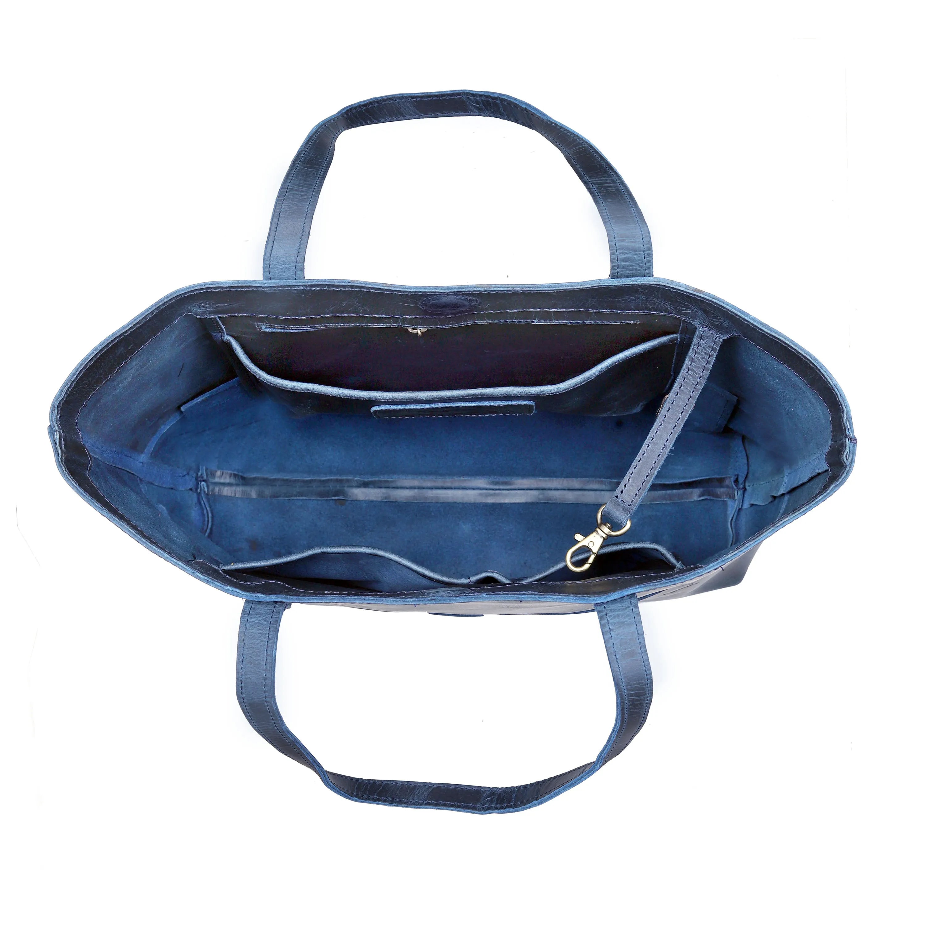 Camila Buffalo Leather Tote Bag   Wallet Set