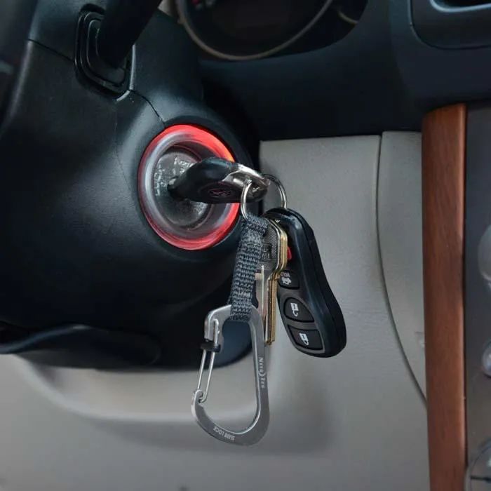 Carabiner Keyring with Slide lock (SS)