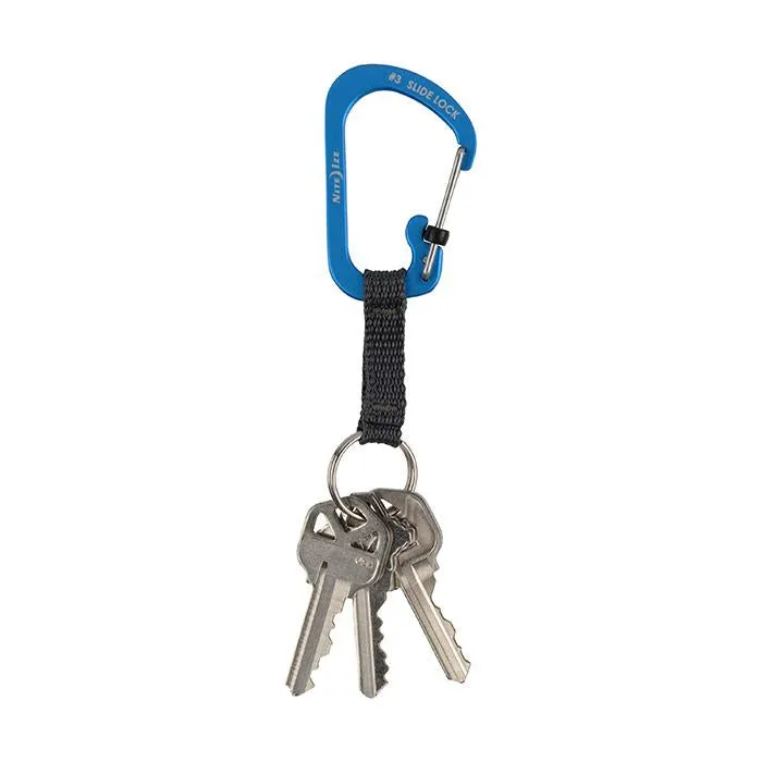 Carabiner Keyring with Slide lock (SS)