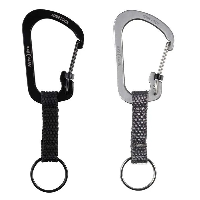 Carabiner Keyring with Slide lock (SS)